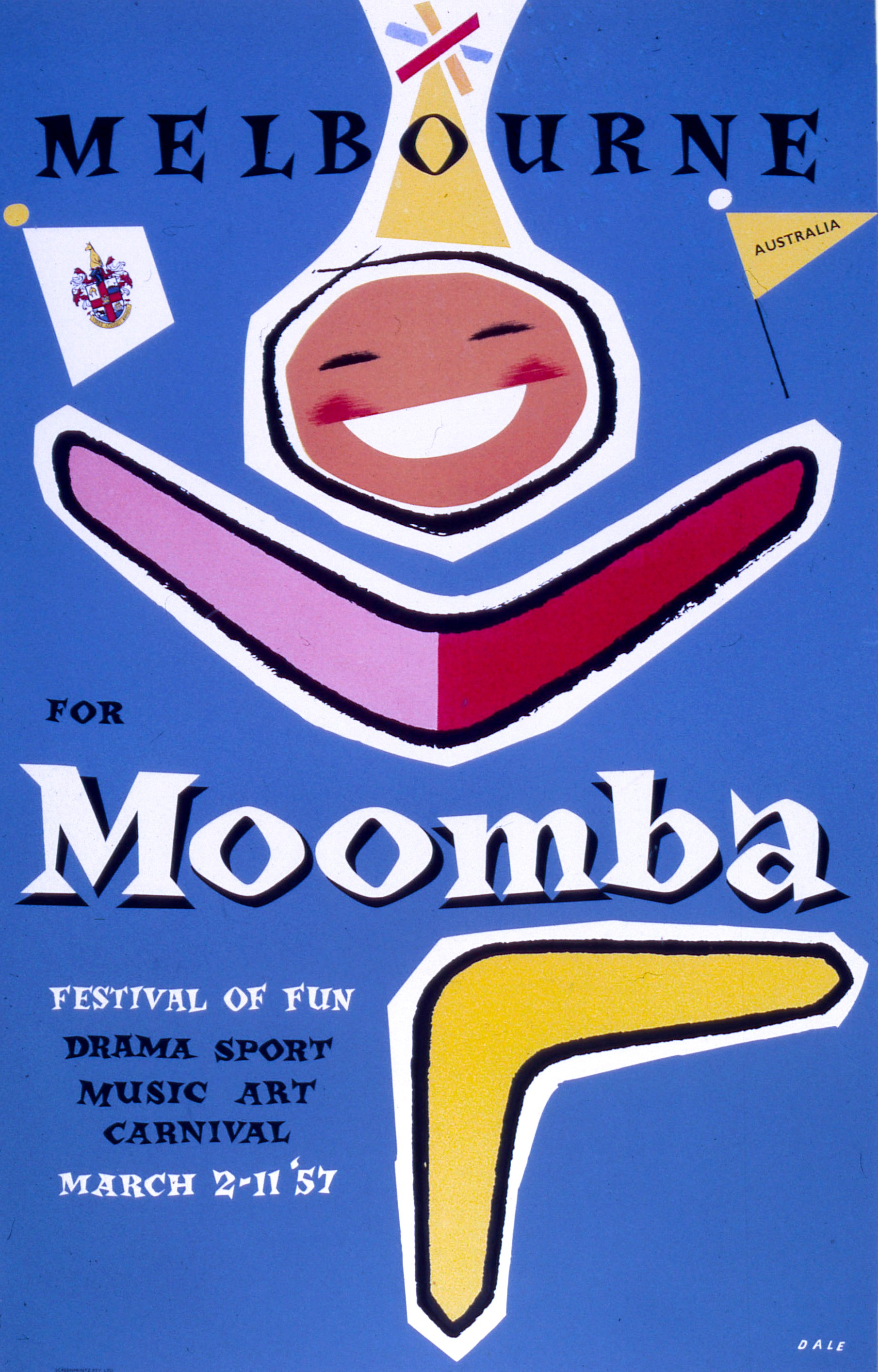 Moomba poster 1957