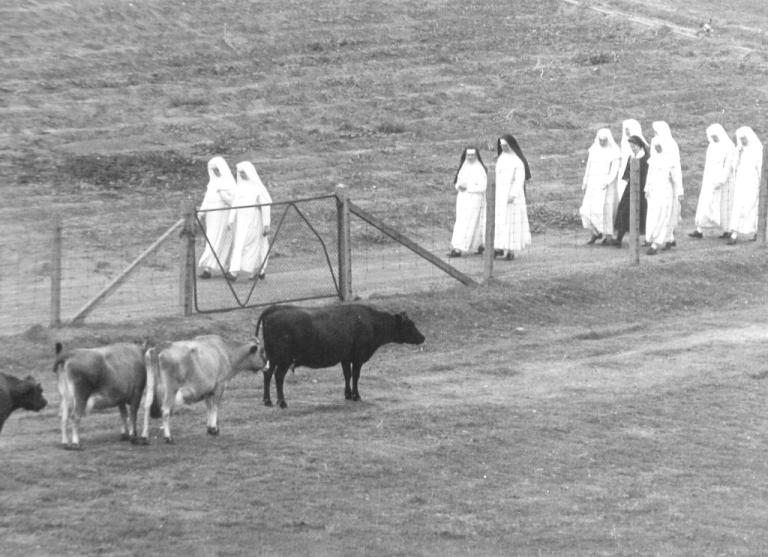 Historical photograph of the Sisters of the Good Shepherd 