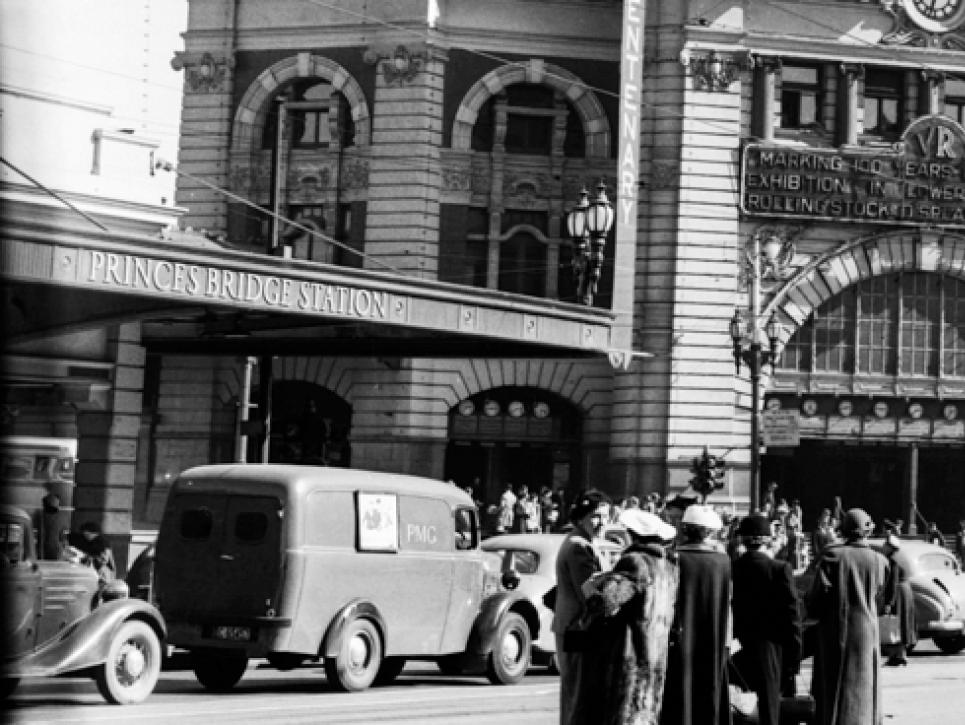 Flinders Stations c 1920s