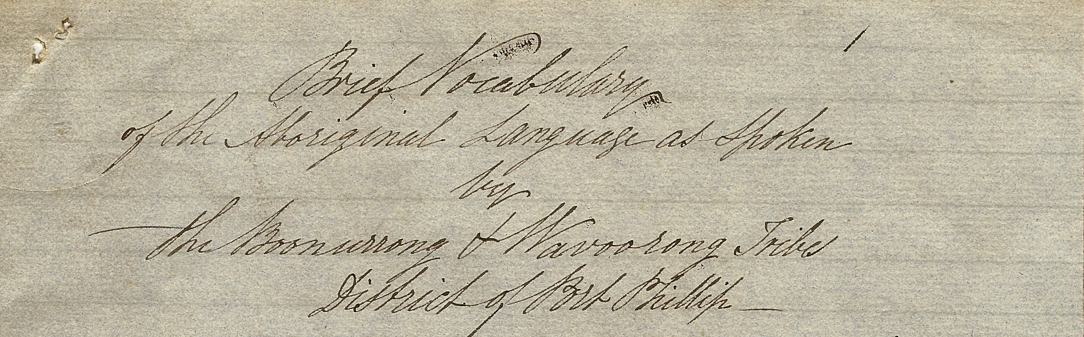 An historical document showing old style handwritting