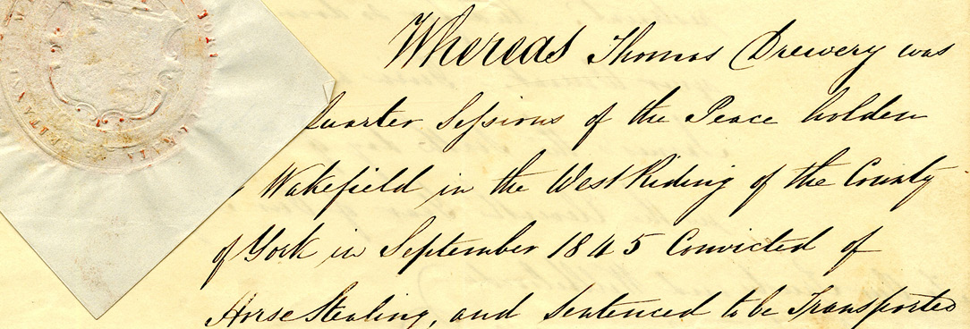 Handwritten historic letter