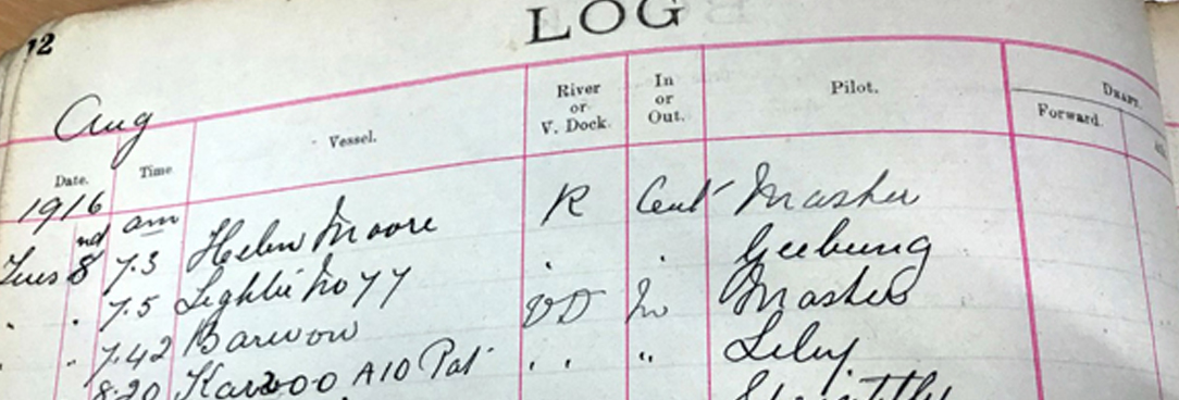 Log book vprs 18294 p1 unit 1 Photo of a log book