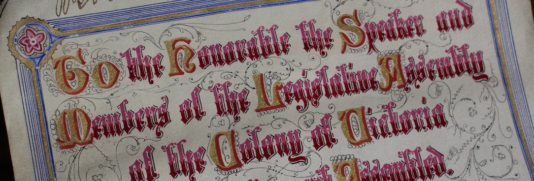 Petition VPRS 3253 P0 Unit 450 photo of a petition