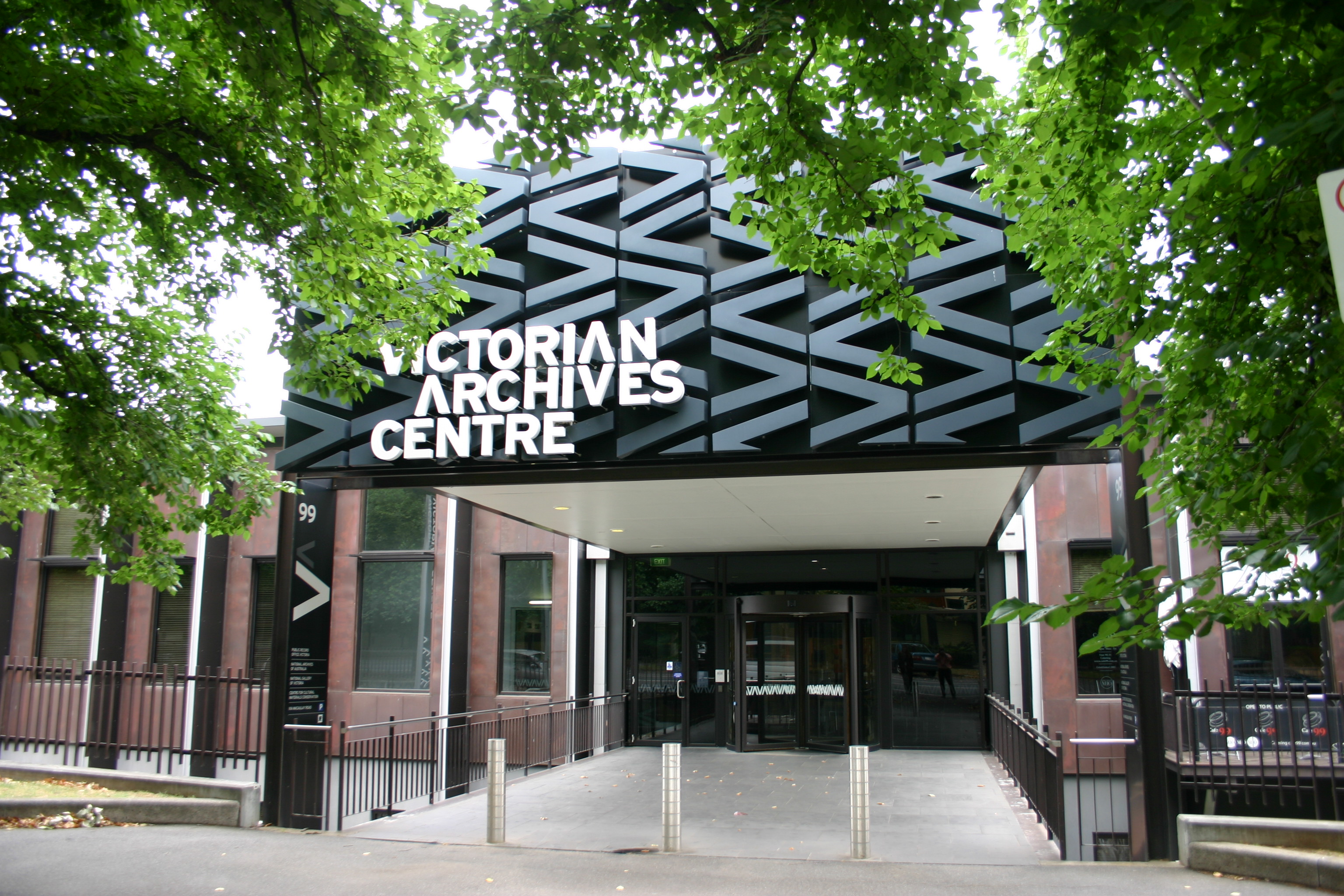 External view of the Victorian Archives Centre