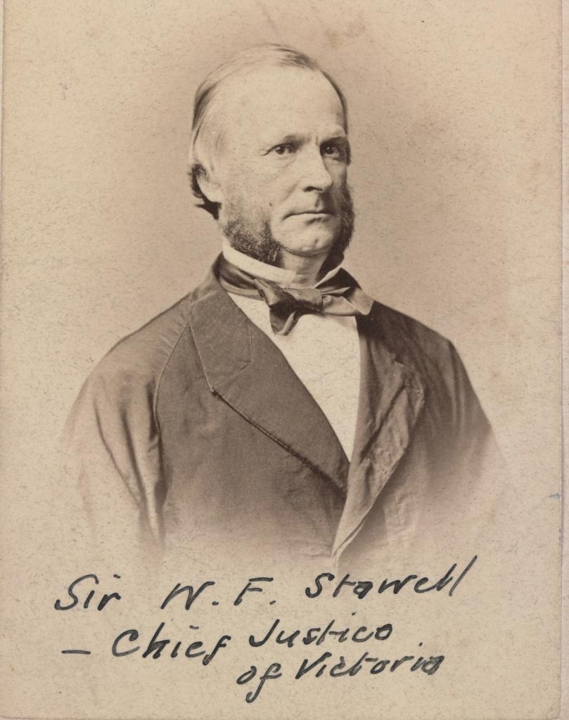 Photograph of Sir William Stawell – Chief Justice of Victoria 