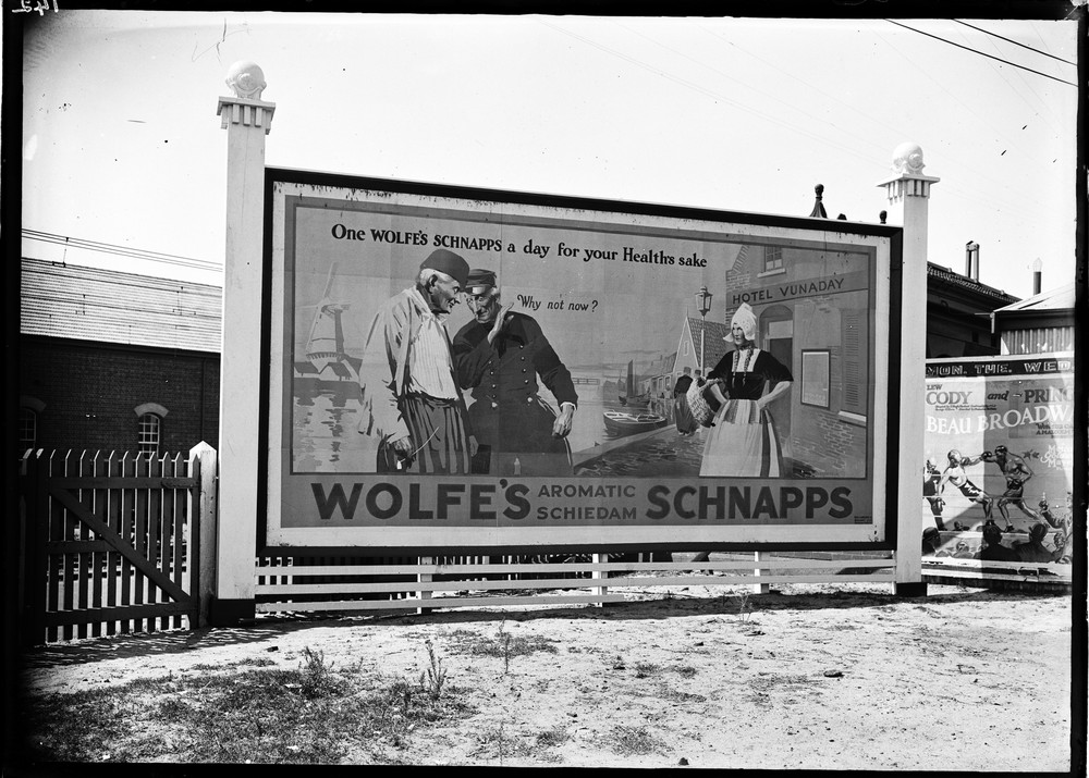 billboard for schnapps