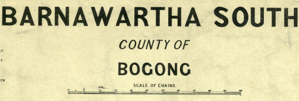 Extract of Barnawartha South (VPRS 16306/P0001, B 56 (2): Parish of Barnawartha South – Compilation) Parish plan