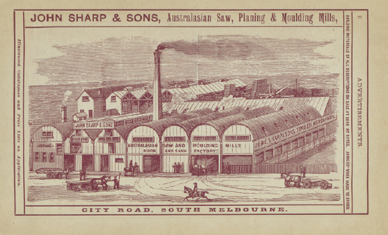 An advertisement from the 1895 volume