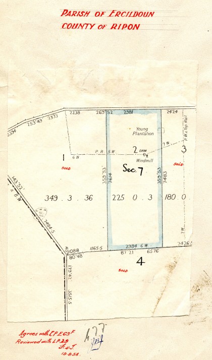 A sketch of the Henderson block, PROV, VPRS 5714/P0, Unit 201, Item 496/12
