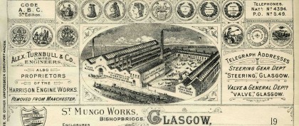 pen letter St Mungo Works – Bishopbriggs, Glasgow