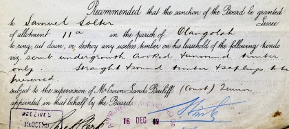 Samuel Salter, ‘Permission to ring’, 18 December 1889