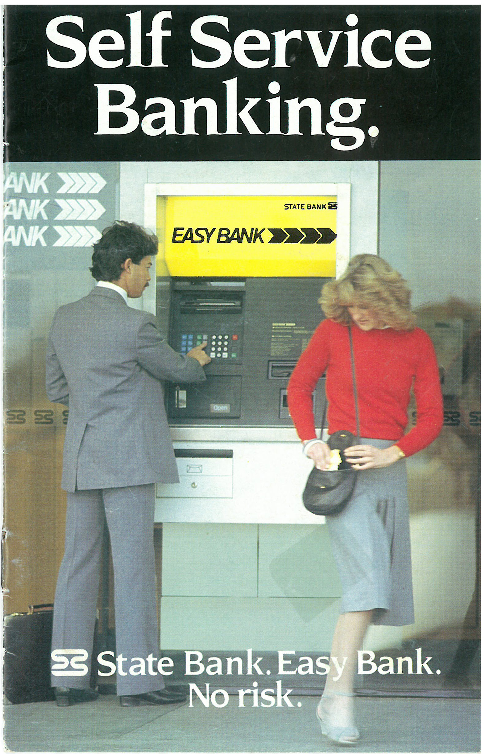 A Self Banking Service brochure