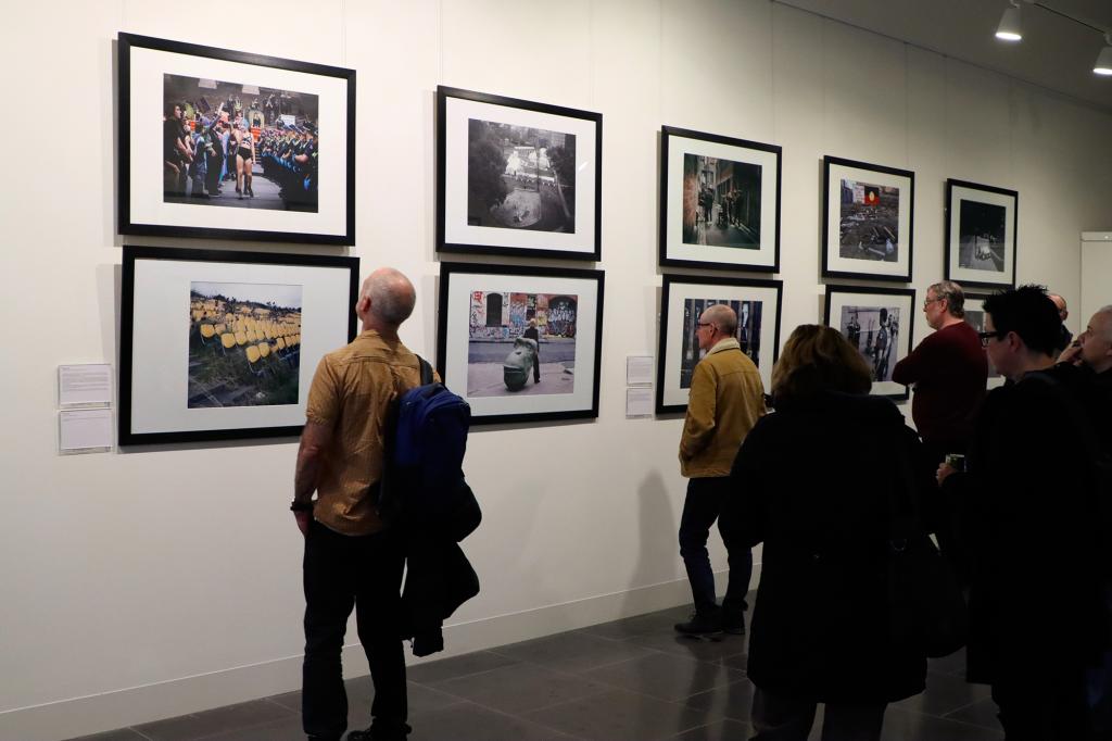 Installation view from the exhibition launch