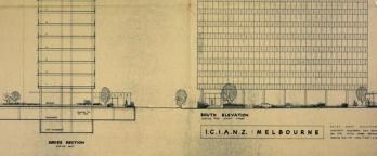 Plan of ICI House 