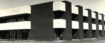 Moorabbin Hospital exterior of building 1975