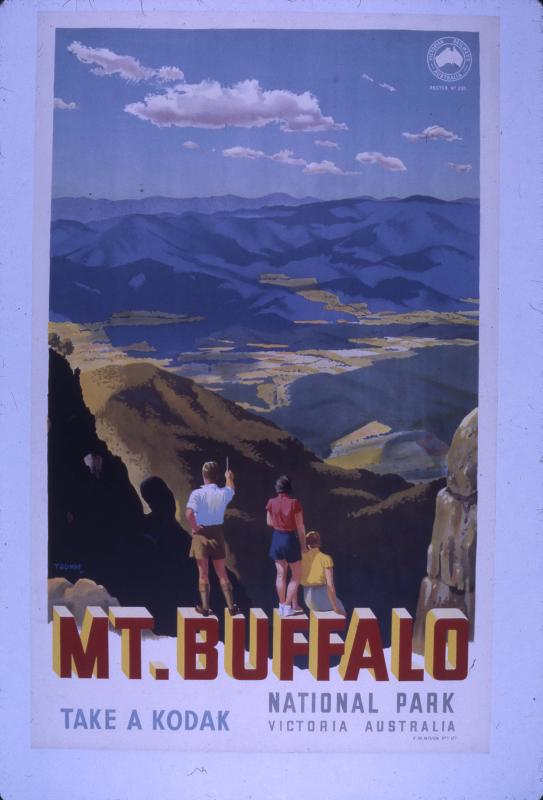 colour mt buffalo poster