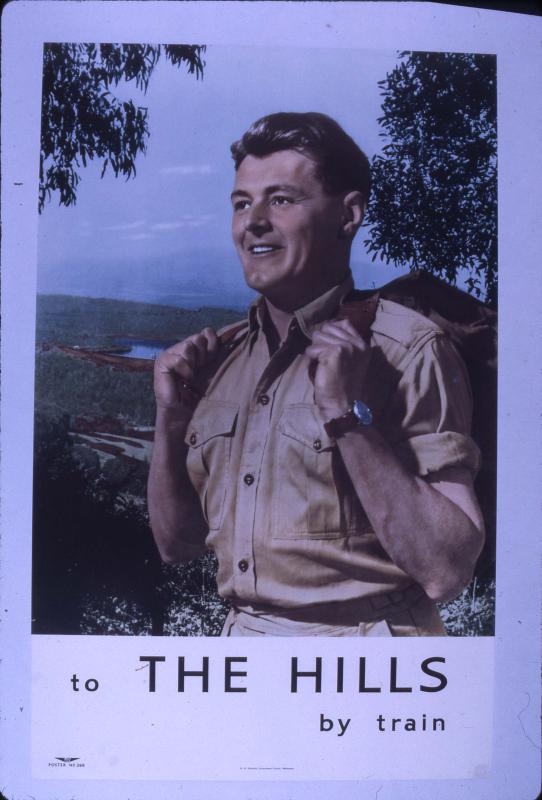 colour the hills poster