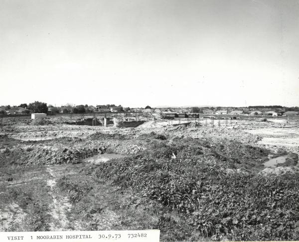 a barren construction site