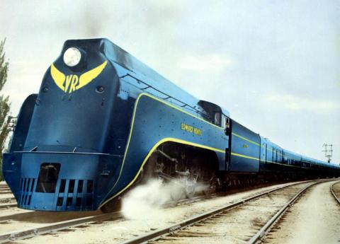 Cour image of Spiorit of Progress locomotive 