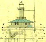 Detail of Pile Light House, Port Gellibrand, contract drawing signed 22 January 1906, PROV, VPRS 16723/P1.